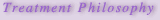Treatment Philosophy